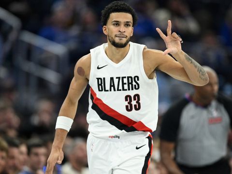 卡马拉vs勇士集锦 全场11投7中高效拿到20分7板1助攻