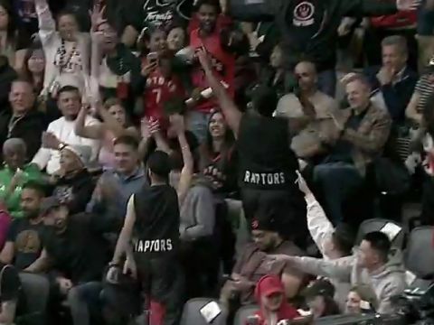 NBA杯小组赛东部A组：奇才vs猛龙第2节英文原声回放