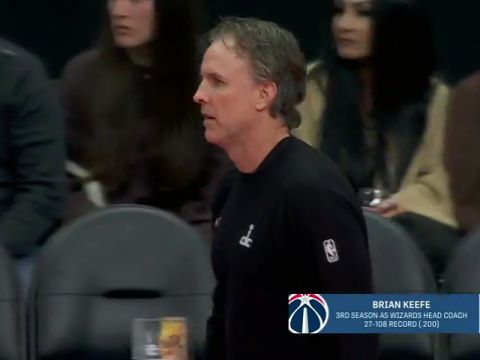 NBA杯小组赛东部A组：奇才vs猛龙第1节中文解说回放