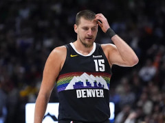 约基奇掘金生涯三分命中数累计达844记，超越波特升至队史第二位