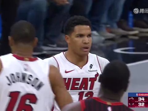 热火vs公牛精华回放 热火全民皆兵8人得分上双大胜公牛36分