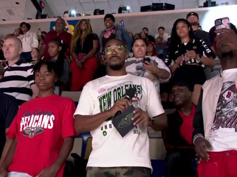 NBA常规赛：老鹰vs鹈鹕第2节中文解说回放