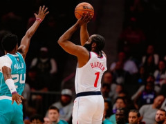 NBA常规赛战报：快船大胜黄蜂终结3连败 哈登55+7+10三分刷爆纪录