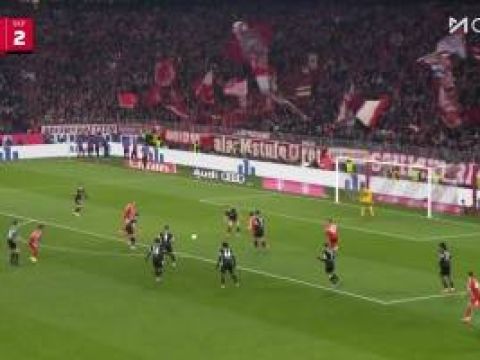 [进球视频]让二追四！凯恩推射破门，拜仁4-2领先弗赖堡