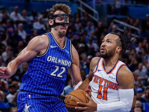 尼克斯vs魔术精华回放 小瓦格纳37+6+7力压布伦森33+11率队豪取三连胜