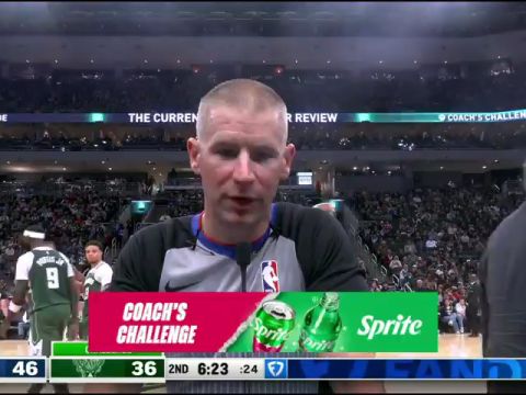 NBA常规赛：活塞vs雄鹿第2节中文解说回放