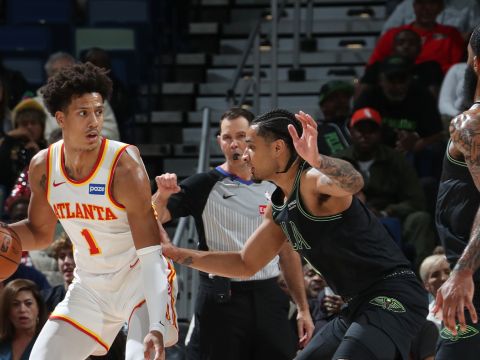 老鹰vs鹈鹕精华回放 约翰逊准三双送鹈鹕9连败