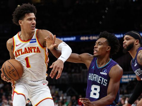 黄蜂110-113老鹰 布里奇斯错失绝平三分老鹰送对手6连败