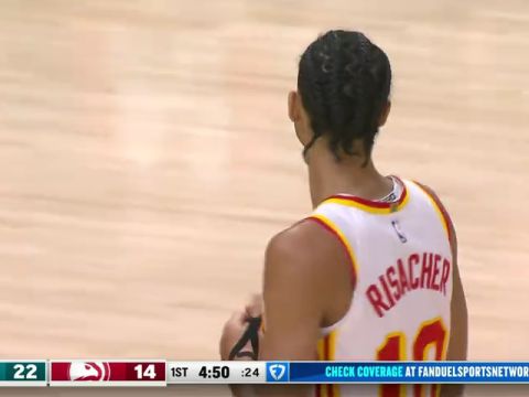 黄蜂vs老鹰第1节英文原声回放