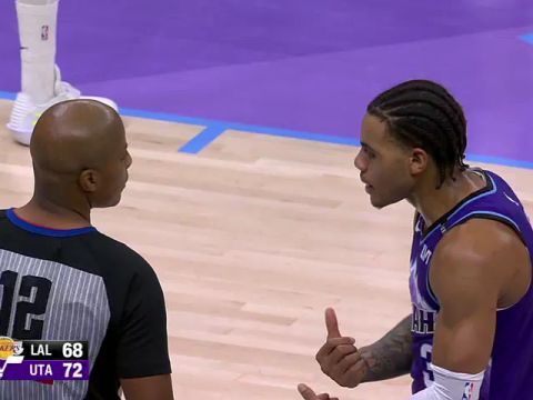 湖人vs爵士第3节中文解说回放