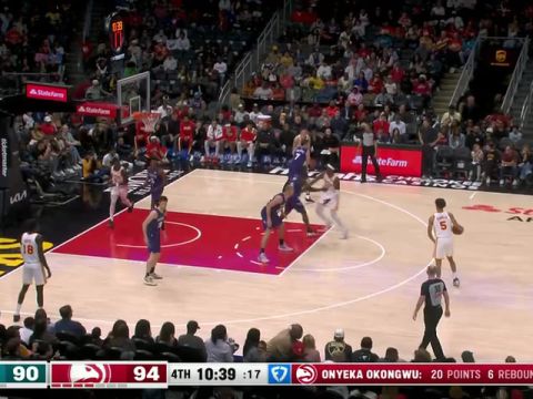 黄蜂vs老鹰第4节英文原声回放