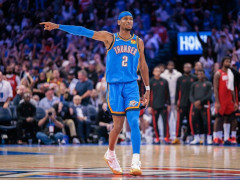 雷霆创下NBA历史赛季前18场的第二好纪录，仅次于2015-16赛季勇士