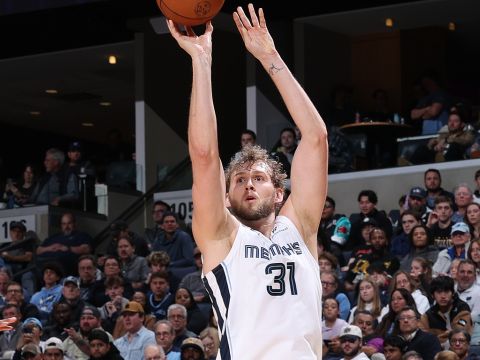 兰代尔vs掘金集锦 替补登场拿下26+10两双数据难挽败局