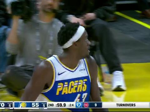 NBA常规赛：活塞vs步行者第2节中文解说回放