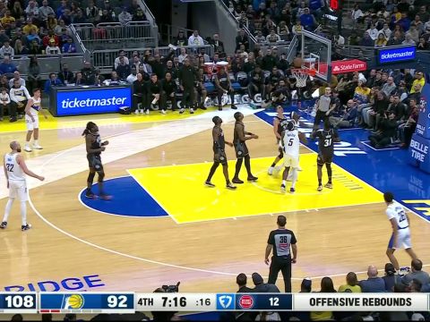 西亚卡姆vs活塞集锦 24分8板沦为空砍难阻失利