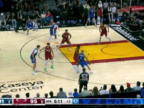 独行侠102-106热火 热火末节顶住压力有惊无险战胜独行侠