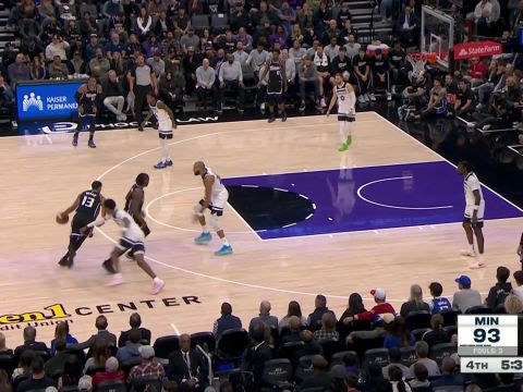 穆雷vs森林狼集锦 全场26+14关键时刻三分奠定胜局