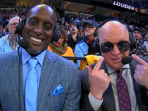 NBA常规赛：掘金vs灰熊第1节英文原声回放