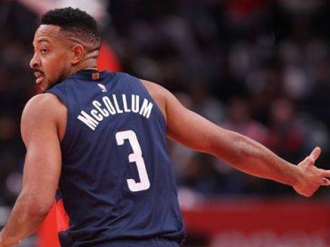 [CJ个人集锦]三分13投10中！麦科勒姆vs老鹰全场狂轰46+5集锦