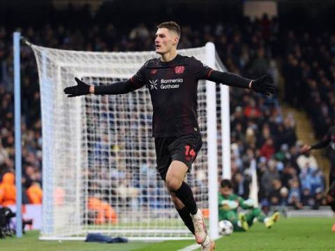 [进球视频]要翻车？希克头球破门扩大比分，曼城主场0-2落后药厂