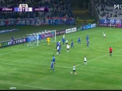 [进球视频] 申花0-2落后神户！山川哲史头球破门，8分钟丢2球