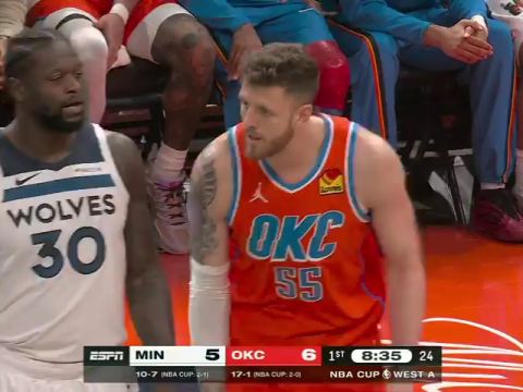 森林狼vs雷霆第1节英文原声回放