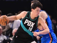 队记为杨瀚森鸣不平：开拓者胜率不到五成 为啥还不给他锻炼机会？