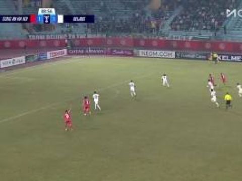 [进球视频]国安球员后场低级失误！国安第90分钟遭绝杀，连丢两球1-2河内