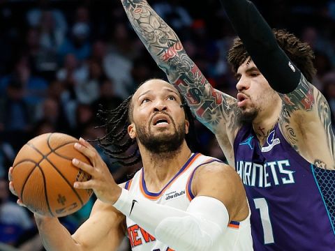 尼克斯vs黄蜂精华回放 布伦森33分拉梅洛-鲍尔11+5魂不守舍