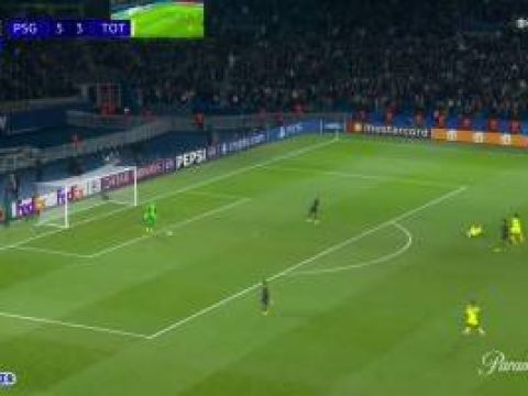 [红牌罚下]这动作不应该！卢卡斯肘击西蒙斯染红被罚下，巴黎最后10人应战