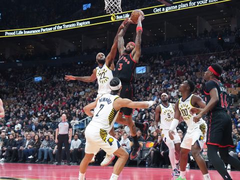 步行者95-97猛龙 英格拉姆砍下26分绝杀步行者豪取9连胜