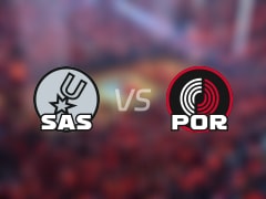 NBA常规赛马刺vs开拓者全场高清中文录像回放(2025年11月27日)