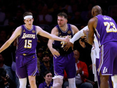 湖人本赛季两分球命中率飙升至62.1%，暂列NBA历史单赛季最高纪录