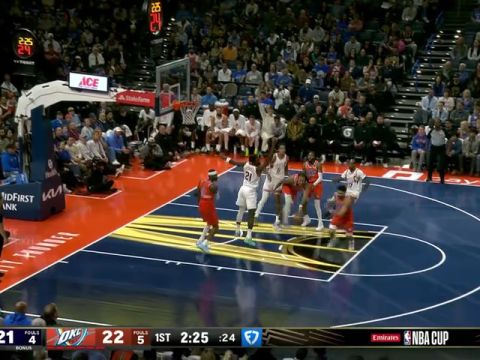 太阳vs雷霆英文原声全场回放