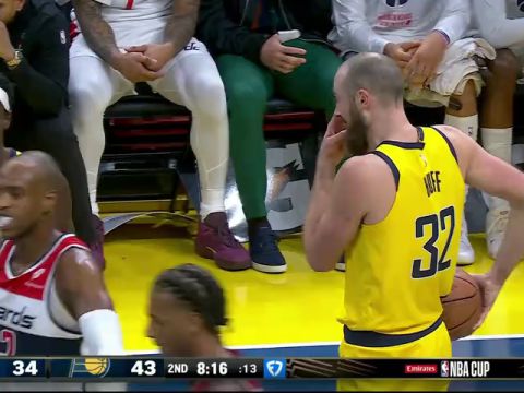 奇才vs步行者第2节中文解说回放