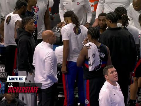 NBA杯小组赛东部B组：魔术vs活塞英文原声全场回放