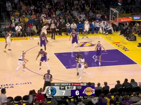 独行侠vs湖人第1节中文解说回放