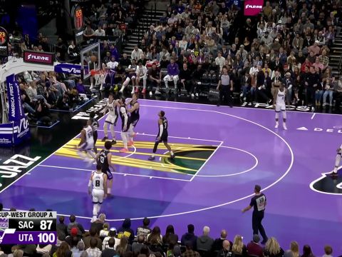 穆雷vs爵士集锦 全场23分9篮板难阻国王客场失利