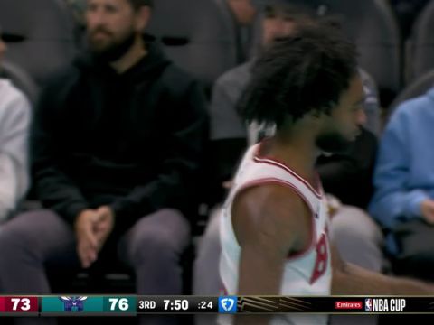 公牛vs黄蜂第3节中文解说回放