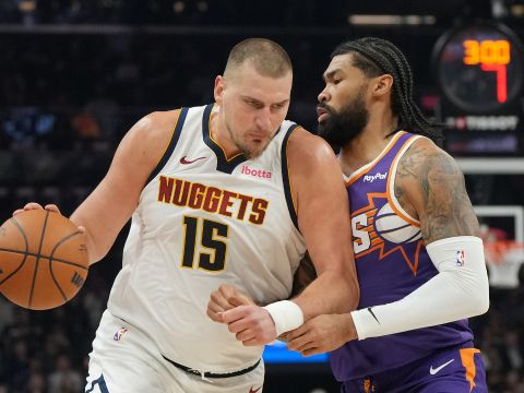 约基奇vs太阳集锦 26+9+10百分百命中率到手准三双