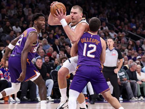 掘金130-112太阳 掘金6人得分上双力克太阳