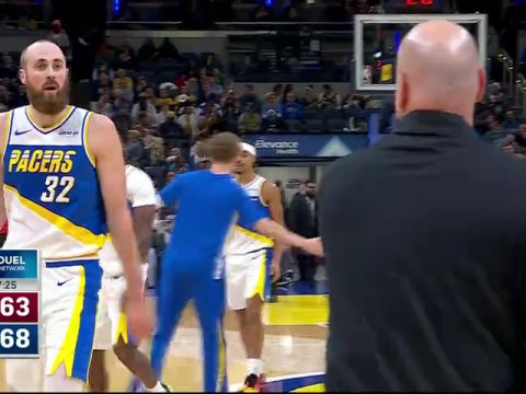 公牛vs步行者第3节中文解说回放