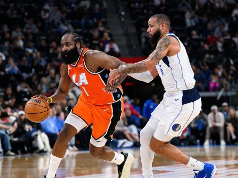 哈登vs独行侠集锦 全场29分8篮板11助攻盘活全队