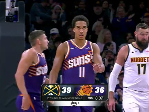 掘金vs太阳英文原声全场回放