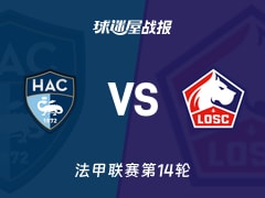 【法甲联赛第14轮】勒阿弗尔vs里尔比赛结果：勒阿弗尔(0-1)里尔比分战报(2025年12月01日)