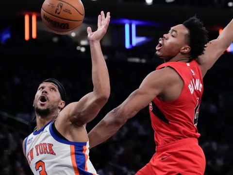 哈特vs猛龙集锦 延续高光表现砍下20+12+7的全面数据