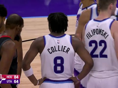 火箭vs爵士第3节中文解说回放