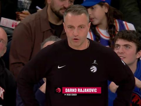 猛龙vs尼克斯第1节中文解说回放