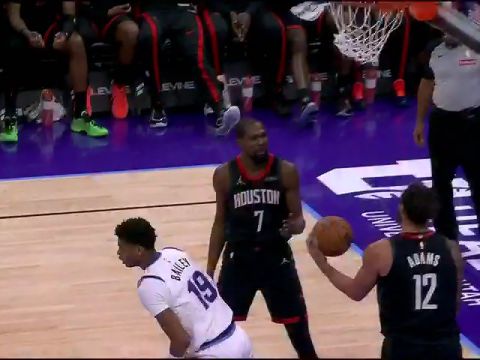 火箭vs爵士第2节英文原声回放