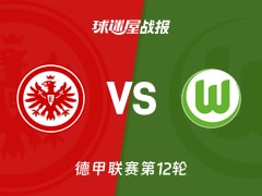 【德甲联赛第12轮】法兰克福vs沃尔夫斯堡比赛结果：法兰克福(1-1)沃尔夫斯堡比分战报(2025年12月01日)